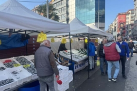 ZONGULDAK'TA FİYATI DÜŞEN HAMSİYE VATANDAŞLARDAN YOĞUN İLGİ