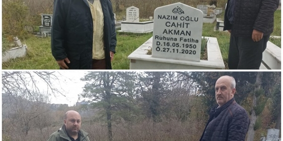 Gazeteci Cahit Akman, Mezarı Başında Anıldı