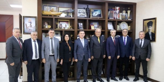BAŞSAVCI ERBAŞ VE AĞIR CEZA MAHKEMESİ BAŞKANI TETİK’TEN BAŞKAN POSBIYIK’A İADE-İ ZİYARET