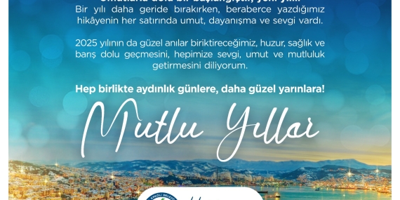 BAŞKAN POSBIYIK YENİ YILI KUTLADI