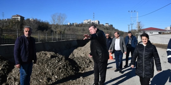 KAPALI PAZARYERİ YOLUNDA ALTYAPI VE YENİLEME ÇALIŞMASI BAŞLADI