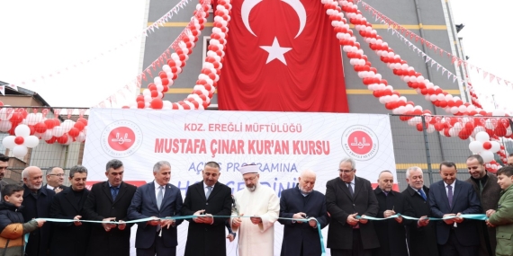 Mustafa Çınar Kur’an Kursu’nun açılışı gerçekleştirildi