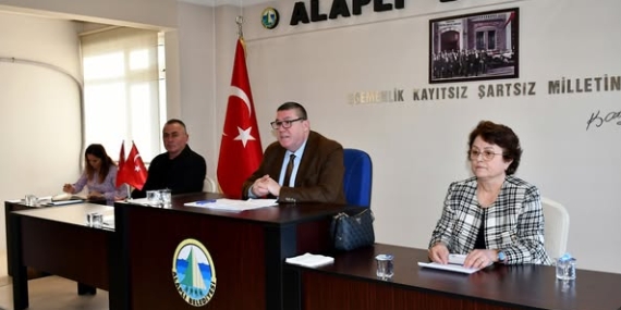 ALAPLI BELEDİYESİ YENİ YILIN İLK MECLİS TOPLANTISINI GERÇEKLEŞTİRDİ.