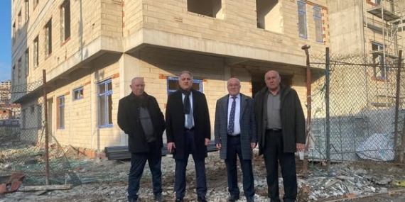 Vekil Bozkurt, Kepez’de Aile sağlığı merkezi İnşaatında İncelemelerde Bulundu
