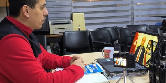 KDZ. EREĞLİ BELEDİYESİ, ‘MAVİ VATAN’ ZOOM TOPLANTISINA KATILDI