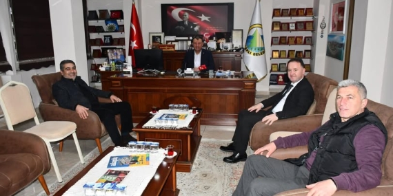 ALAPLI TSO VE ESNAF ODASI’NDAN BELEDİYEYE ZİYARET