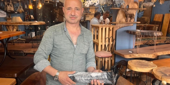 EL EMEĞİ GÖZ NURU ESERLERİ İLE GERÇEK BİR SANATKAR ÇAĞLAYAN… 