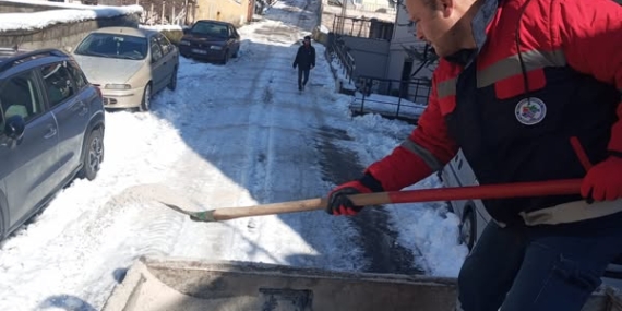 KDZ. EREĞLİ TUZLANIYOR! DON ve BUZLANMAYA DİKKAT
