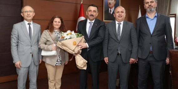 İL SAĞLIK MÜDÜRÜNDEN VALİ HACIBEKTAŞOĞLU’NA ZİYARET