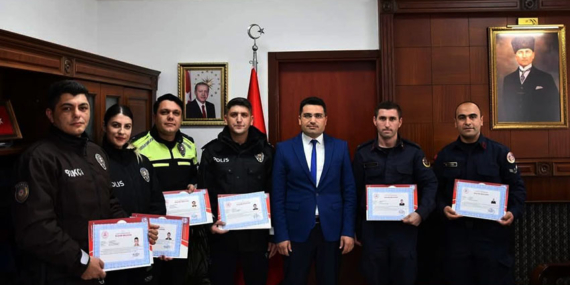 Kaymakam Köksal, Başarı Belgesiyle Onurlandırdı
