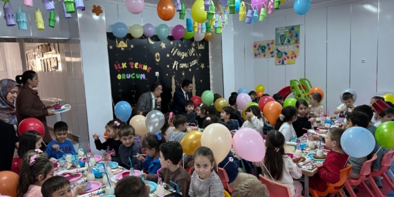 MİNİKLERİN İFTAR SEVİNCİ…