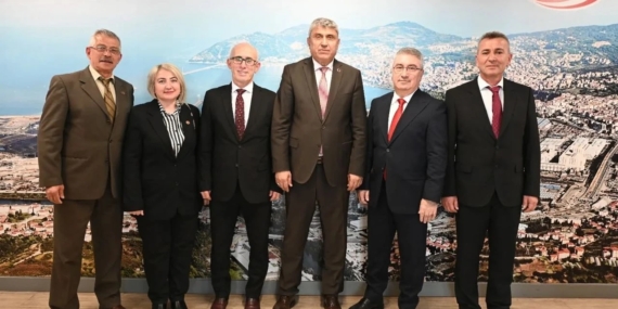 GÜLÜÇ BELEDİYE BAŞKANI KARA’DAN ERDEMİR GENEL MÜDÜRÜ PEKER’E ZİYARET