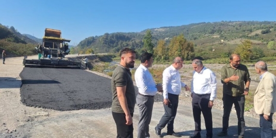 ALAPLI- YIĞILCA ARASI 25 DAKİKAYA DÜŞÜYOR. DERELİ KÖYÜNE TÜNEL YAPILACAK.