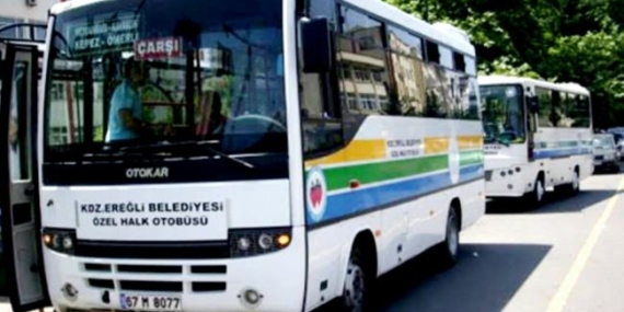 Kdz.Ereğli’de Toplu Taşımaya Zam