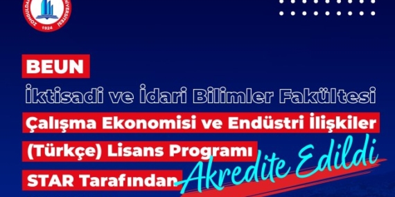 BEUN, Lisans Programı STAR tarafından akredite edildi