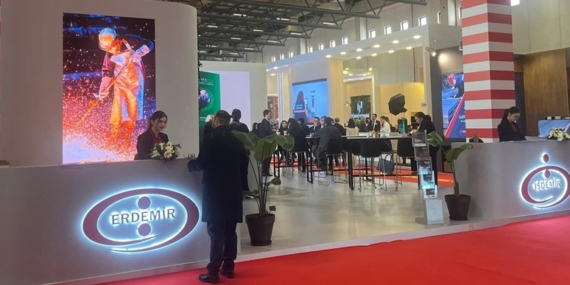 Erdemir ve İsdemir,  Tube Eurasia 2025 Fuarı’na katıldı