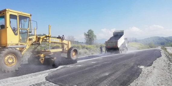 TÜM BOZUK YOLLAR ONARILIYOR