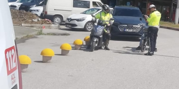 ALAPLI DA MOTOSİKLET UYGULAMALARI SÜRÜYOR