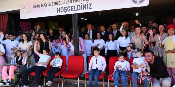 BAŞKAN TEKİN, ENGELLİLER GÜNÜ ETKİNLİĞİNE KATILDI