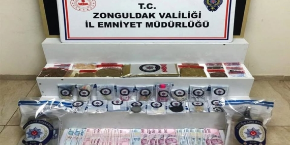 NARKOTİK OPERASYONUNDA 3 ŞAHIS TUTUKLANDI