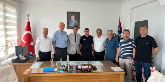 JANDARMA TEŞKİLATINA GAZETECİLERDEN KURULUŞ KUTLAMASI…