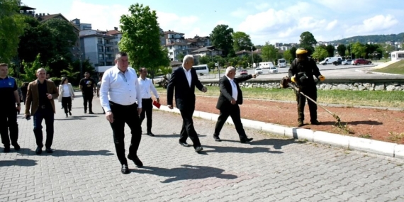 SAHİL PARK’TA TRAFİK DÜZENLEMESİ