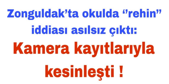 Kamera kayıtlarıyla kesinleşti !