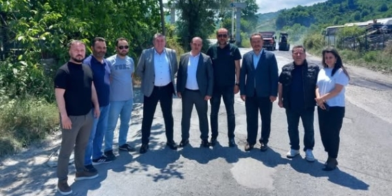Mollabey Yolu’nda asfalt yenileme çalışmaları başladı