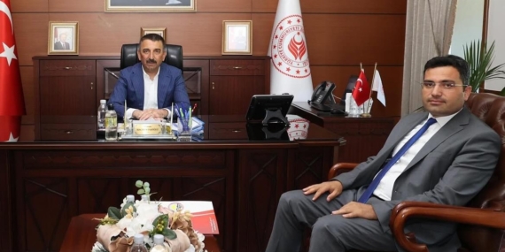 ALAPLI KAYMAKAMI KÖKSAL’DAN VALİ HACIBEKTAŞOĞLU’NA ZİYARET