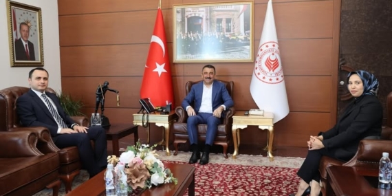 YENİ ATANAN ZONGULDAK VALİ YARDIMCISINDAN VALİ’YE ZİYARET