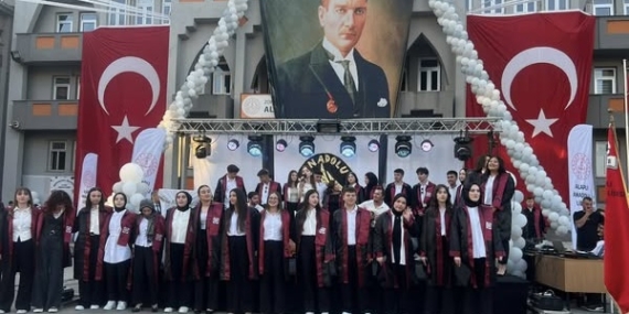 24. MEZUNİYET TÖRENİ COŞKUSU…