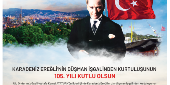 ERDEMİR, EREĞLİ’NİN KURTULUŞ YIL DÖNÜMÜNÜ KUTLADI