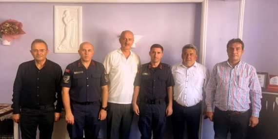 KOMUTANLARDAN ZİYARET