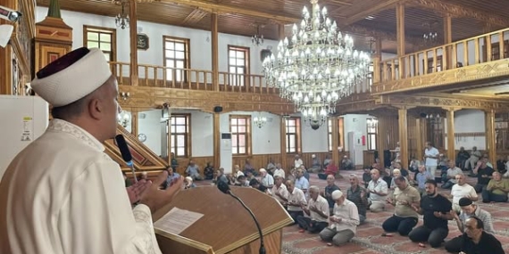 YANGINLARIN SONA ERMESİ İÇİN DUALARDA BULUŞTULAR