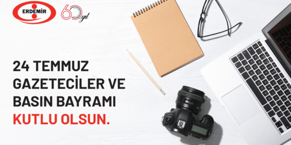 ERDEMİR BASIN BAYRAMINI KUTLADI