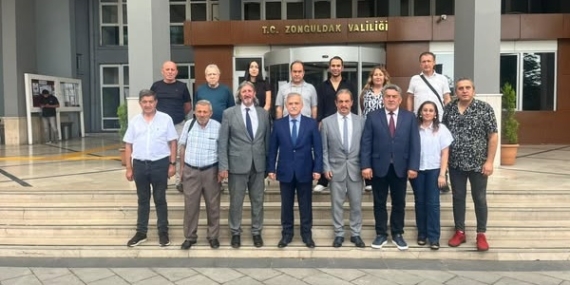 Gazetecilerden Vali Yardımcısı Muammer Balcı ‘ya ziyaret