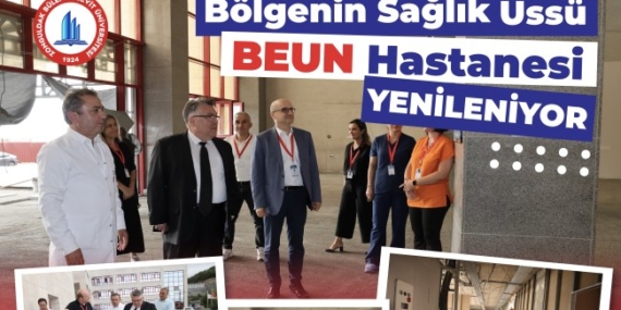 Rektör Özölçer’den BEUN Hastanesine Ziyaret