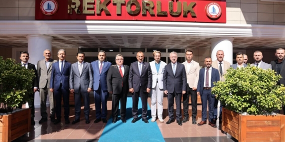 MHP’Lİ VEKİLLERDEN BEUN REKTÖRÜ ÖZÖLÇER’E ZİYARET