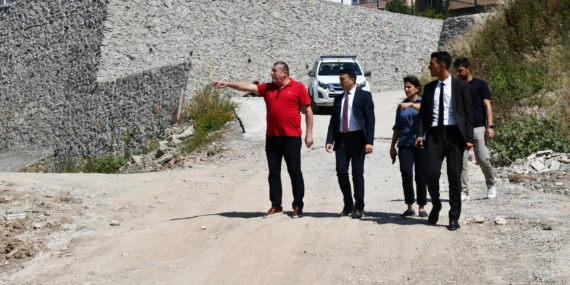 ALAPLI BELEDİYESİ, YENİ AHMET ZEKİ ATALAY İLKOKULU’NUN ULAŞIM YOLUNU YAPACAK.