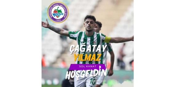 Çağatay Yılmaz Kdz. Ereğli Belediyespor’la anlaştı