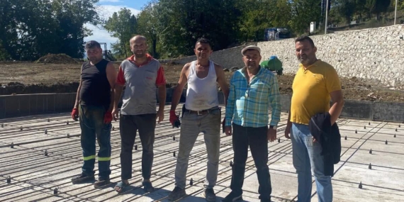 CAMİSİ OLMAYAN TEK KÖYDE, CAMİİ TEMELİ ATILIYOR