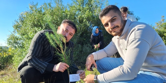 HATIRA ORMANINA 100 FİDAN DİKİLDİ