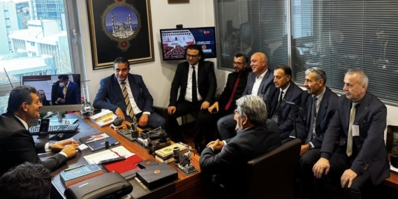 ALAPLI KENT KONSEYİ’NDEN MİLLETVEKİLİ MUAMMER AVCI’YA ZİYARET