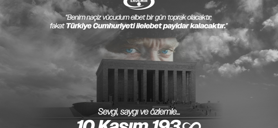 Erdemir 10 Kasım İlanı 980x540