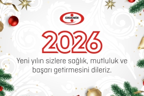 Erdemir Yeni Yıl İlanı 980 x 540 px