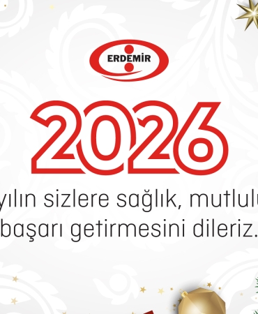 Erdemir Yeni Yıl İlanı 980 x 540 px