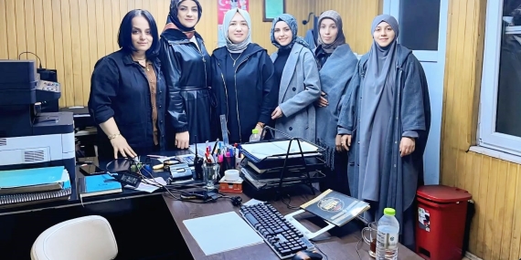 AK Parti Kadın Kolları’ndan SET-1 Enerji’ye Geçmiş Olsun Ziyareti