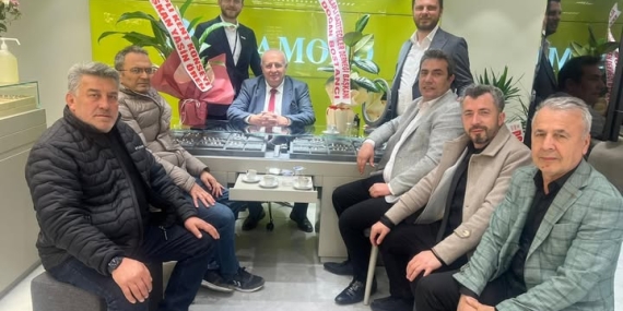 GAZETECİLERDEN YAZICIOĞLU’NA ‘HAYIRLI OLSUN’ ZİYARETİ