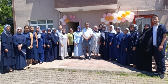 UZUN MEHMET MAHALLESİ GİYİM DİKİŞ KURSU YIL SONU SERGİSİ AÇILDI