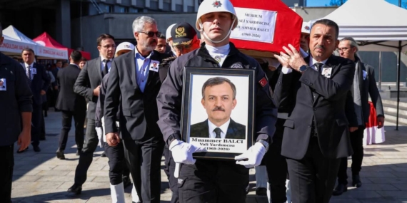 VALİ YARCIMCISI BALCI SON YOLCULUĞUNA UĞURLANDI